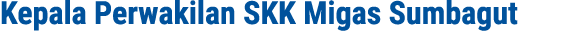 Kepala Perwakilan SKK Migas Sumbagut 