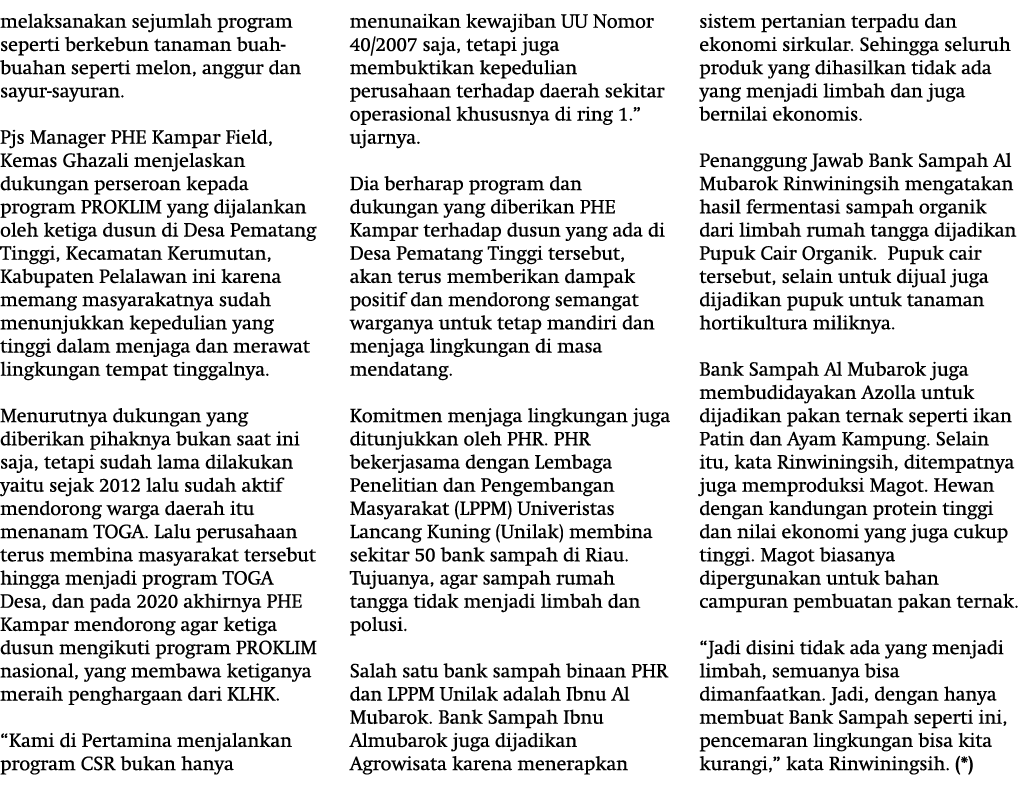 melaksanakan sejumlah program seperti berkebun tanaman buah-buahan seperti melon, anggur dan sayur-sayuran. Pjs Manag...